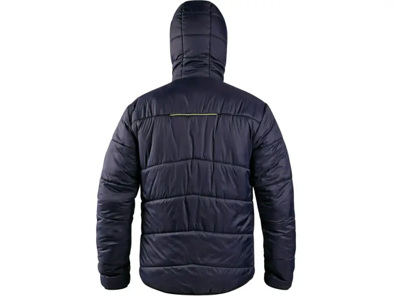 Bunda CXS CHESTER, výstražná, oboustranná, žluto-modrá, vel. L